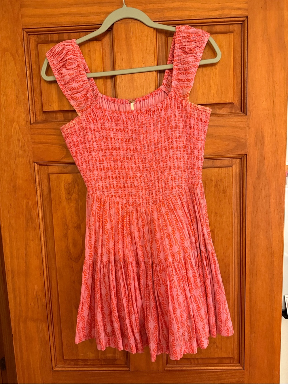Free people sweet Annie mini dress- pink